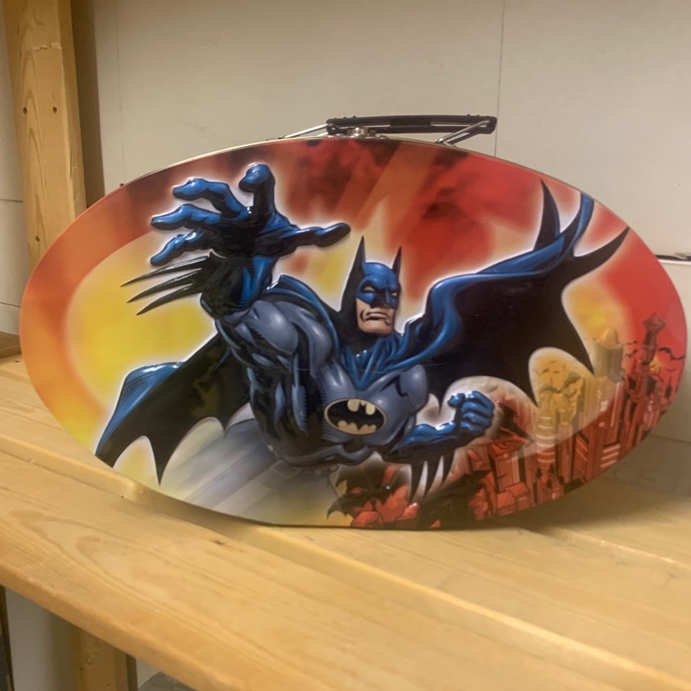 Batman tin lunch box